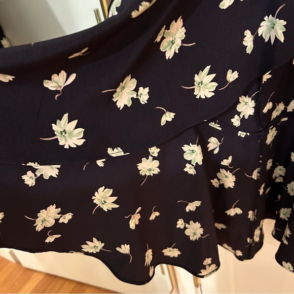 Elika Wrap Dress Navy - Picture 9 of 9